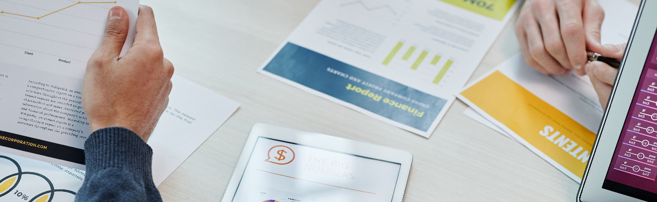 A team compiling annual sustainability reports from multiple data sources.