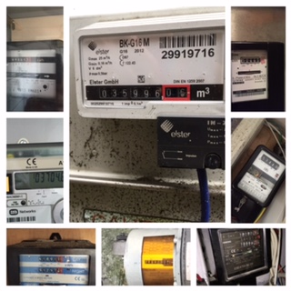 Meter photo collage.